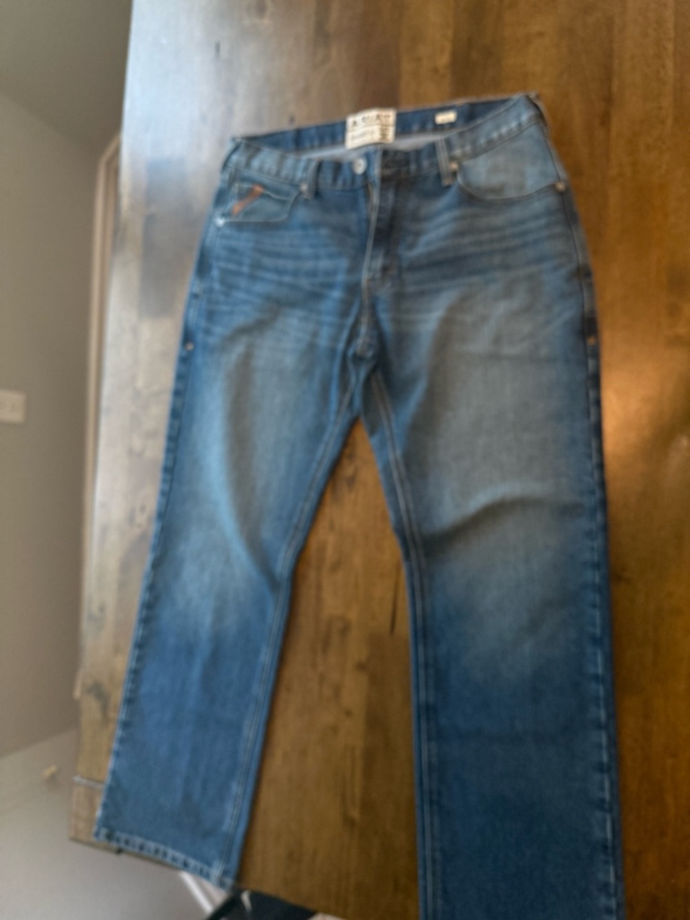 Ariat Men's Medium Blue Straight Jeans
